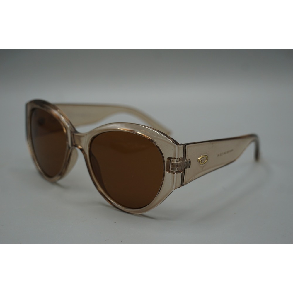O by Oscar de la Renta Sunglasses Champagne Tan Cat Eye Mod 1332 240 Brown Lens - Picture 2 of 9